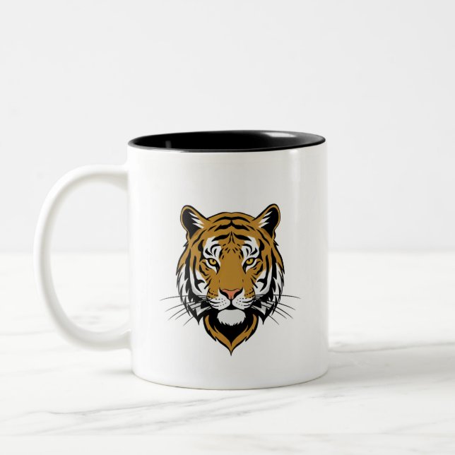 Caneca De Café Em Dois Tons tiger tea cup (Esquerda)