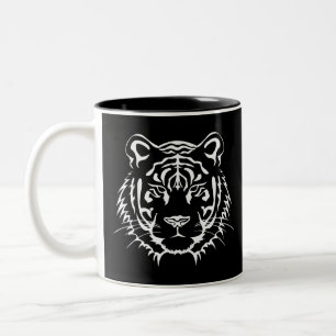 CANECA DE CAFÉ EM DOIS TONS TIGRE