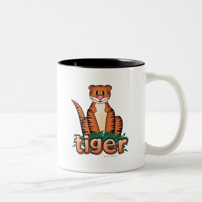 CANECA DE CAFÉ EM DOIS TONS TIGRE! (Direita)