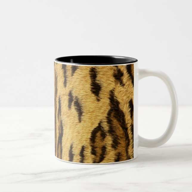Caneca De Café Em Dois Tons tigre (Direita)