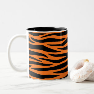 Caneca De Café Em Dois Tons Tigre Coffee Mug