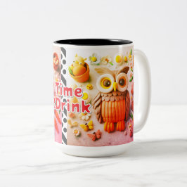 Caneca De Café Em Dois Tons Time2Beba _ Mug 10$