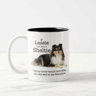 Caneca De Café Em Dois Tons Timmy's Tri-Color Sheltie Mug