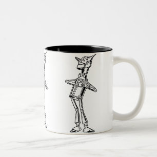 Caneca De Café Em Dois Tons Tinman no amor