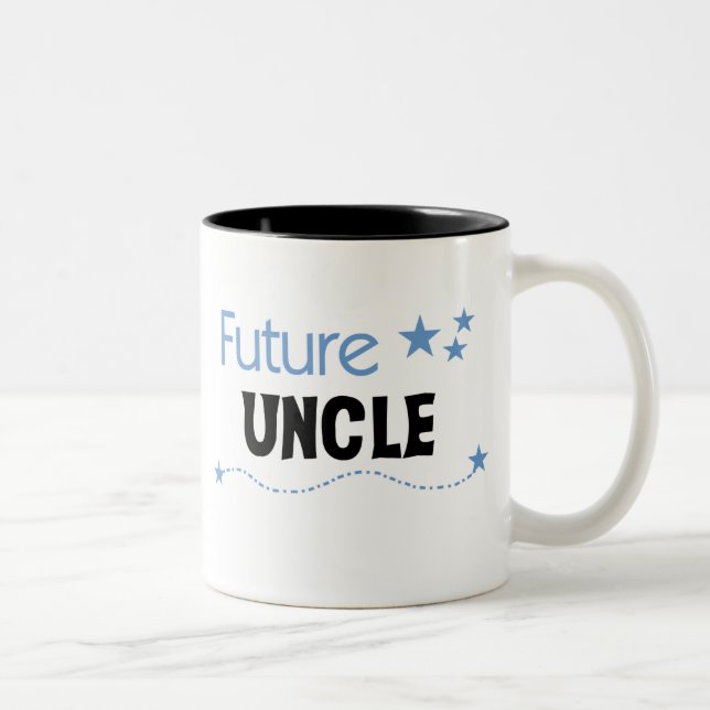 Caneca De Café Em Dois Tons Tio futuro (Direita)
