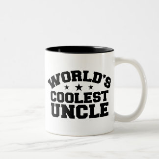 Caneca De Café Em Dois Tons Tio mais legal do mundo