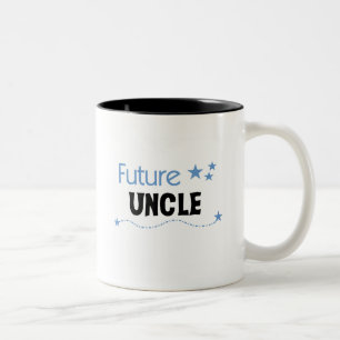 Caneca De Café Em Dois Tons Tio T-shirts e presentes