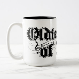 Caneca De Café Em Dois Tons Tipo de vato antigo