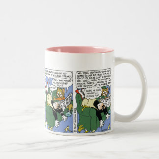 Caneca De Café Em Dois Tons tira do smith, SMITH