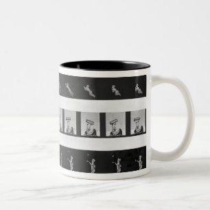 Caneca De Café Em Dois Tons Tiras da imagem para um praxinoscope