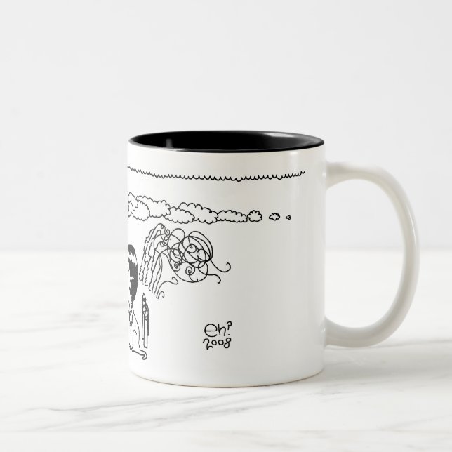 Caneca De Café Em Dois Tons Tire-me (Direita)
