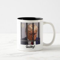 Tiro de Trump Mug "Guilty!"