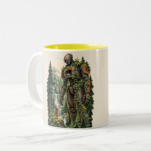 Caneca De Café Em Dois Tons Titã de Papel