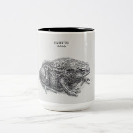 Caneca De Café Em Dois Tons 'Toad comum
