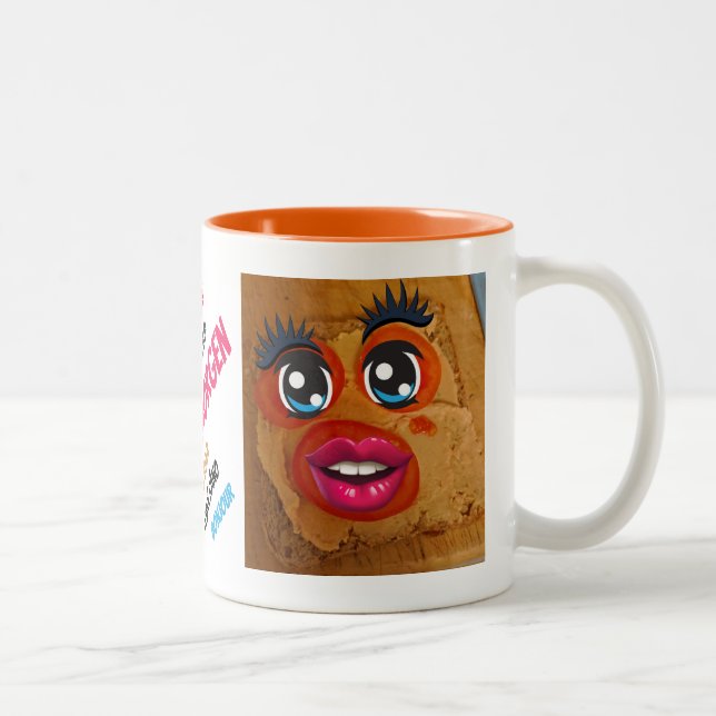 Caneca De Café Em Dois Tons Toastbrot Knutscher  (Direita)