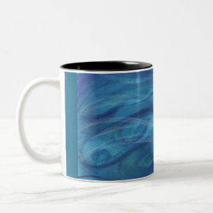 Caneca De Café Em Dois Tons Tocar o Vento