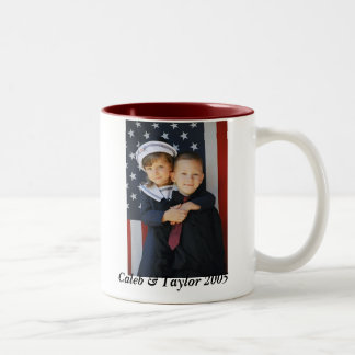 Caneca De Café Em Dois Tons Toda americano