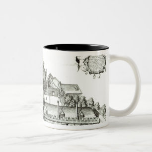 Caneca De Café Em Dois Tons Todas as almas faculdade, universidade de Oxford,