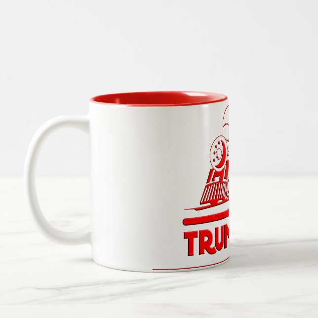 CANECA DE CAFÉ EM DOIS TONS TODOS A BORDO DO COMBOIO MAGA GEAR (Esquerda)