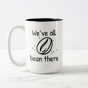 Caneca De Café Em Dois Tons Todos nós estivemos lá