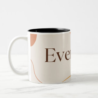 Caneca De Café Em Dois Tons Todos os dias