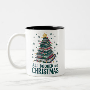 Caneca De Café Em Dois Tons Todos Reservados Para Presente De Natal Para Amant