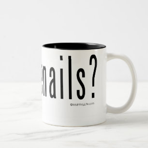 Caneca De Café Em Dois Tons Toenails obtidos?