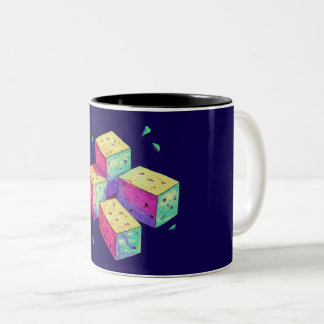 Caneca De Café Em Dois Tons Tofu-tástico