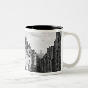 Caneca De Café Em Dois Tons Tolbooth velho, Edimburgo