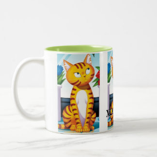 Caneca De Café Em Dois Tons Toma café com o Pro! 
