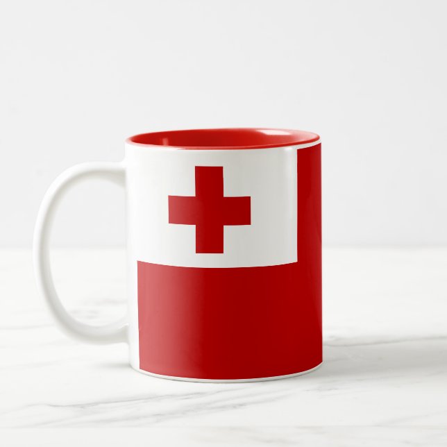 Caneca De Café Em Dois Tons Tonga (Esquerda)