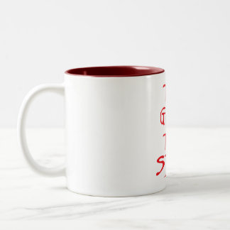 Caneca De Café Em Dois Tons too good too stupid citation