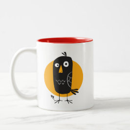 Caneca De Café Em Dois Tons Toon Blackbird Classic 2-tone Mug, 11 oz