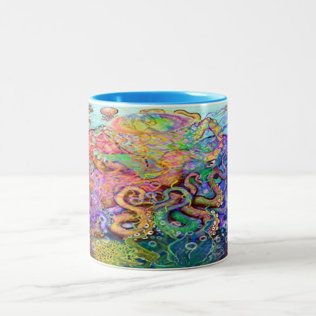 Caneca De Café Em Dois Tons Tóquio De Café De Dois Tons (Centro)