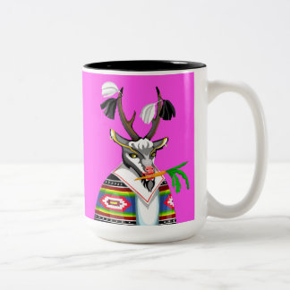 Caneca De Café Em Dois Tons Torba cu capra olteneasca
