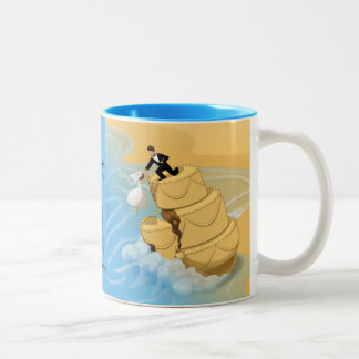 Caneca De Café Em Dois Tons Torrado: Um Casamento Misterioso em Tamanho Snack 