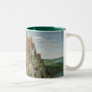 Caneca De Café Em Dois Tons Torre de Babel, 1563 (óleo no painel)