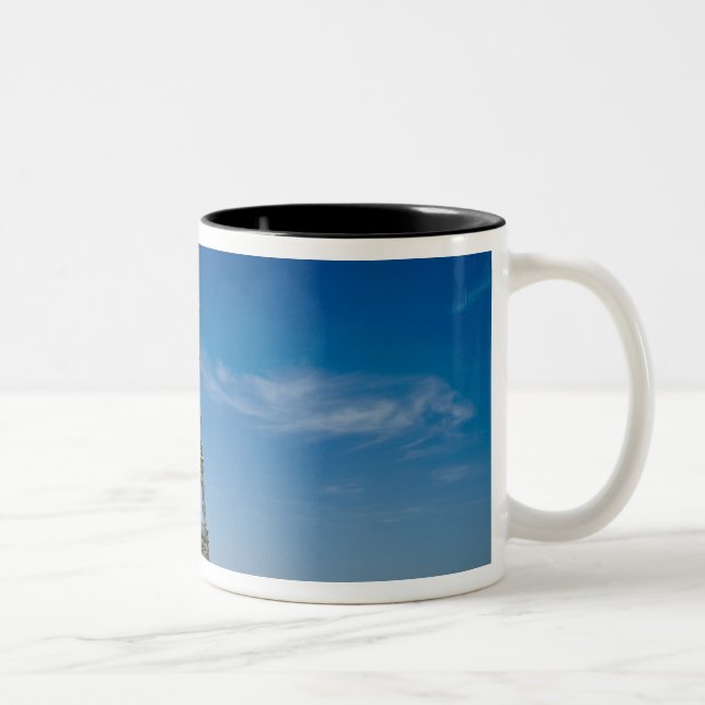 Caneca De Café Em Dois Tons Torre Eiffel, Paris, França (Direita)