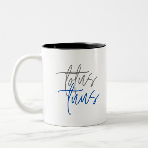 Caneca De Café Em Dois Tons Totus Tuus