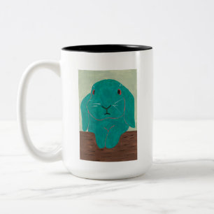 Caneca De Café Em Dois Tons TPII "Eu tenho sentimentos misturados sobre meu do