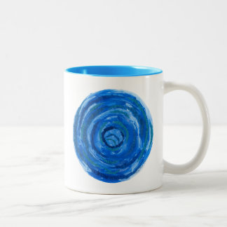 Caneca De Café Em Dois Tons trabalhos de arte azuis curas #2 de 5th-Throat