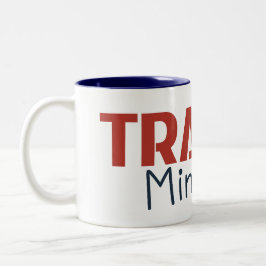 Caneca De Café Em Dois Tons Trader Mindset – Discipline Focused Trading