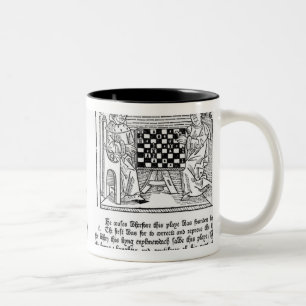 Caneca De Café Em Dois Tons Tradução inglesa 'de De Ludo Saccorum'