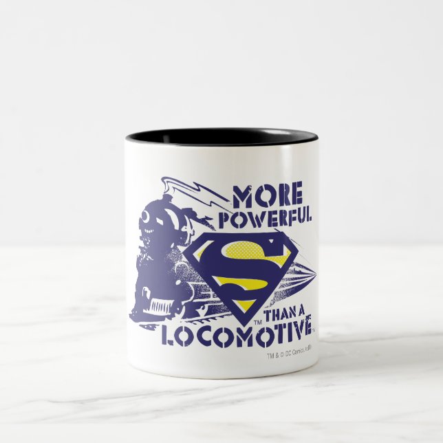 Caneca De Café Em Dois Tons Train and Logo (Centro)