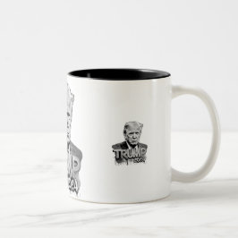 Caneca De Café Em Dois Tons Trapo de Mug de Dois Tons
