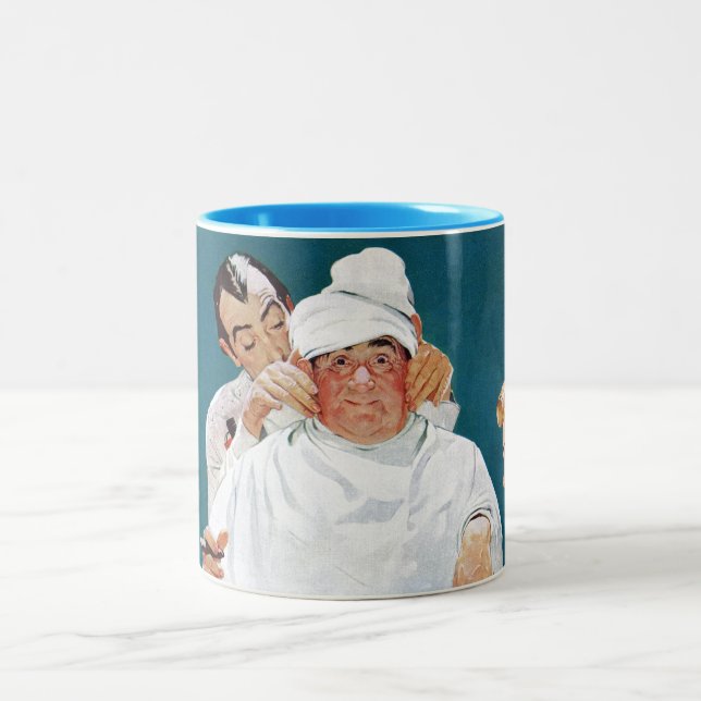 Caneca De Café Em Dois Tons Tratamento completo (Centro)