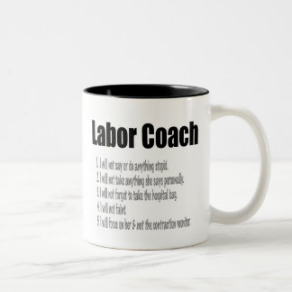 Caneca De Café Em Dois Tons Treinador Labor