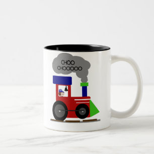 Caneca De Café Em Dois Tons Trem de Choo Choo