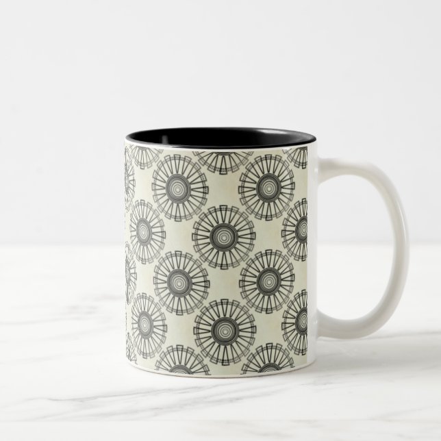 Caneca De Café Em Dois Tons Trendsetter Mug, Marfim (Direita)