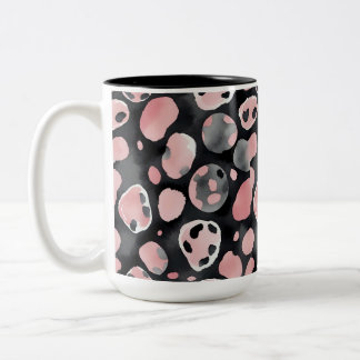 Caneca De Café Em Dois Tons Trendy Leopard Print Fashion Mug
